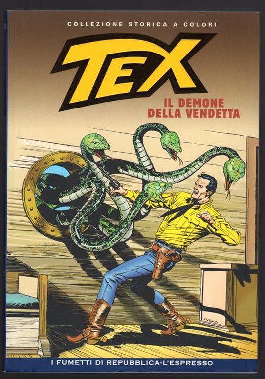 Tex. Il demone della vendetta - copertina