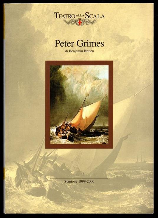 Peter Grimes - Benjamin Britten - copertina