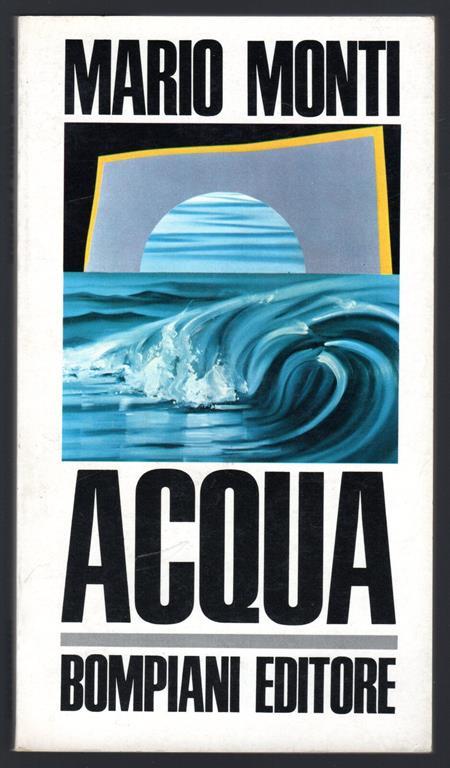 Acqua - Mario Monti - copertina