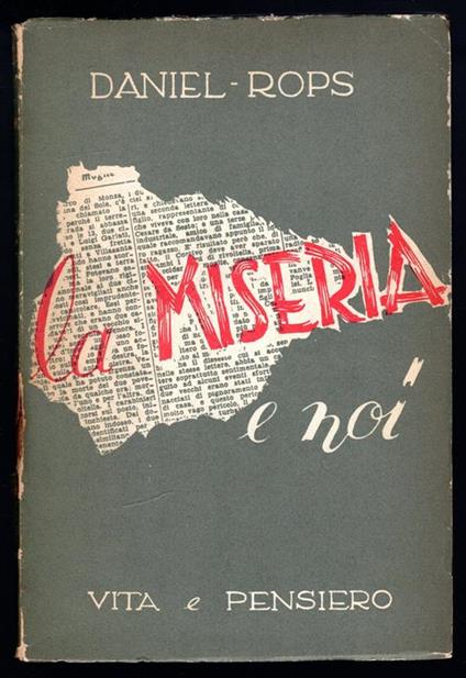 La miseria e noi - Rosy Daniel - copertina