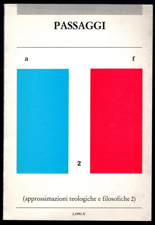 Passaggi - copertina