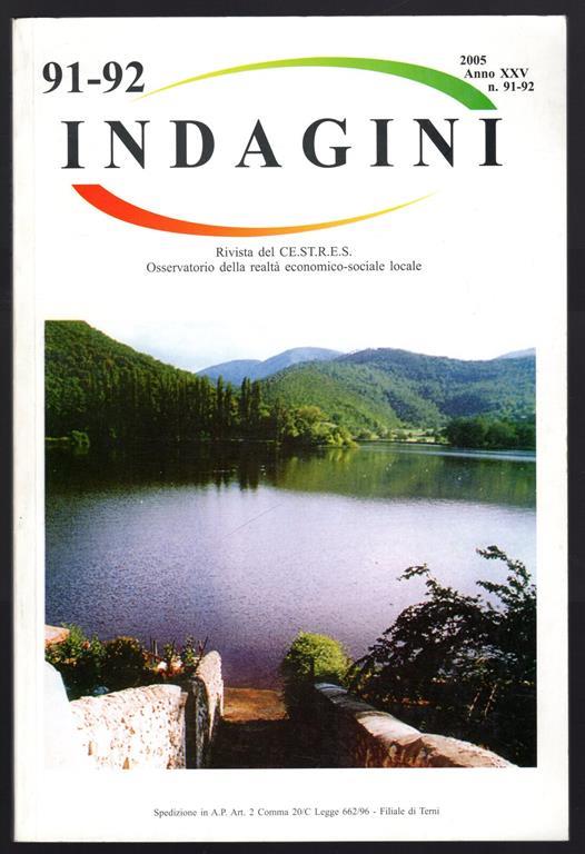 Indagini 91-92 - copertina