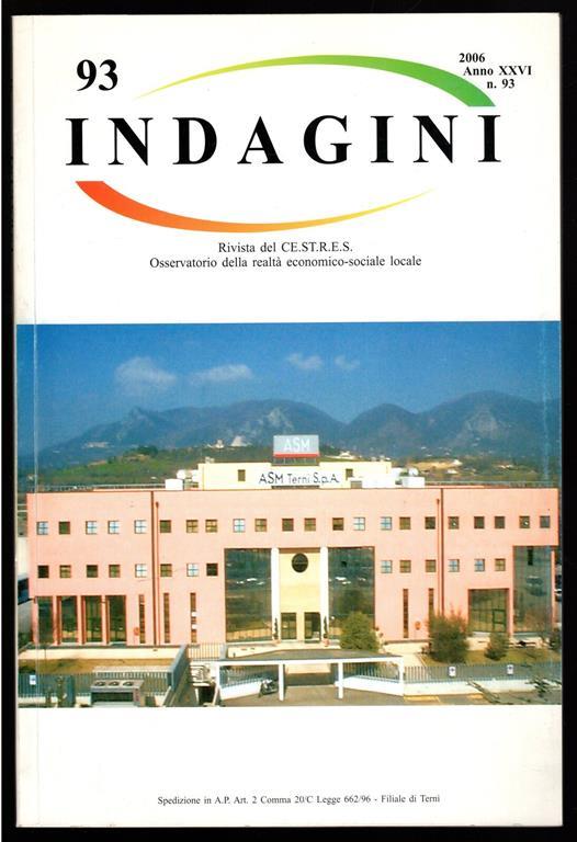 Indagini 93 - copertina