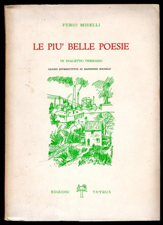 Le più belle poesie in dialetto ternano - copertina