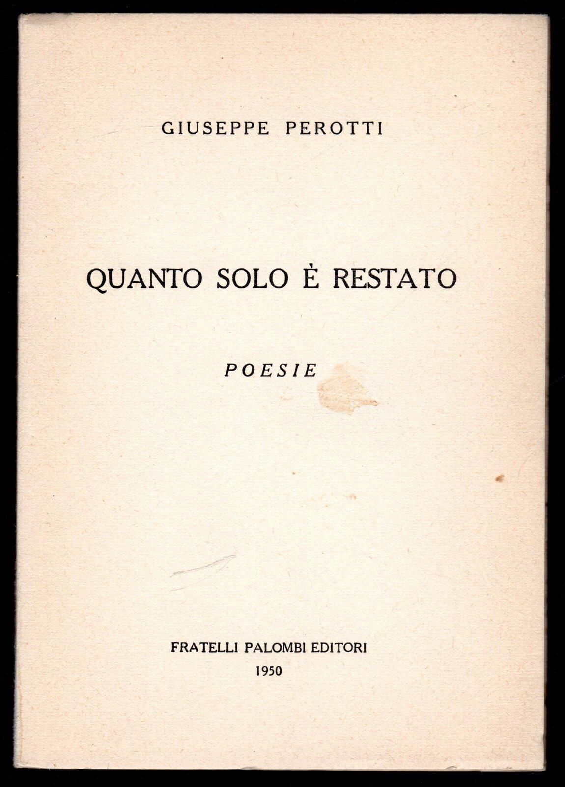 Quanto solo è restato