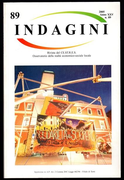 Indagini 89 - copertina