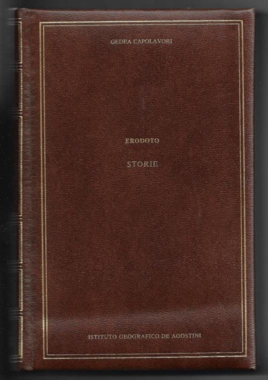 Storie - Erodoto - copertina
