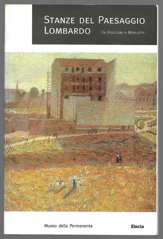Stanze del Pesaggio Lombardo - Da Boccioni a Morlitti - Claudio Cerritelli - copertina