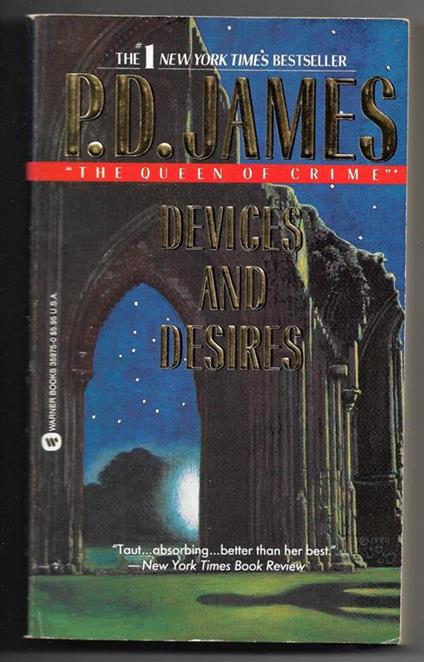 Device and desires - P. D. James - copertina