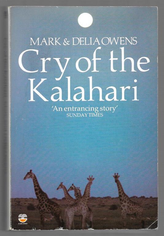 Cry of the Kalahari - copertina