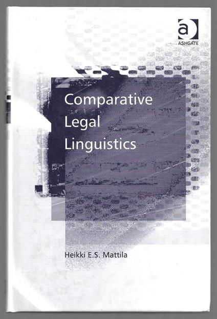 Comparative Legal Linguistic - copertina