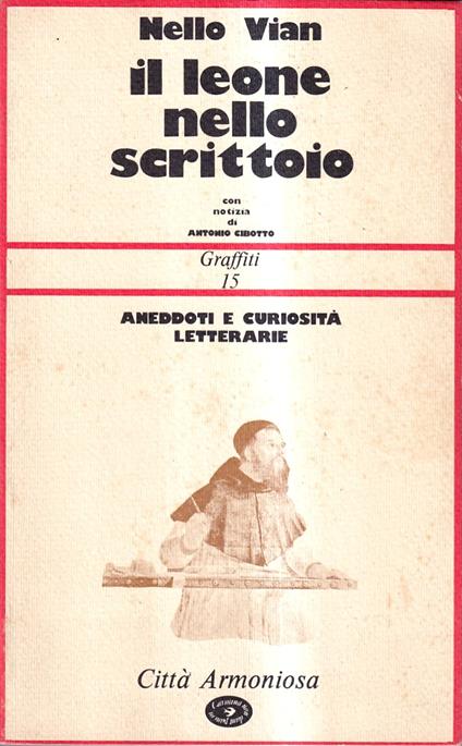 Il Leone nello Scrittoio - Nello Vian - copertina