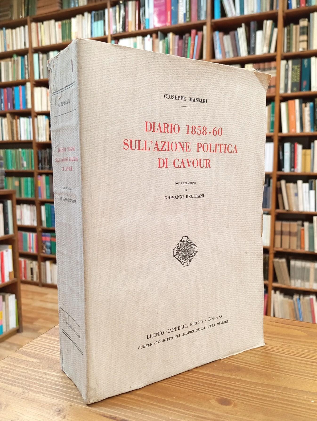 Diario 1858-60 sull'azione politica di Cavour