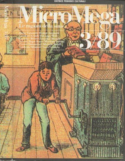 MicroMega 3/89 - copertina