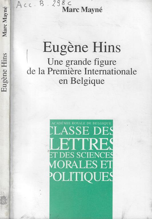 Eugéne Hins - copertina