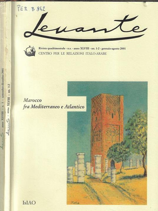 Levante anno 2001 N. 1-2, 3-4 - copertina