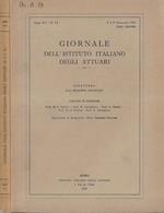Giornale dell'Istituto Italiano degli attuari N. 1 e 2 anno 1978