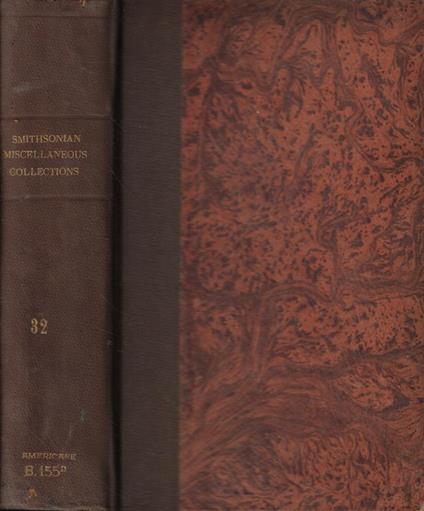 Smithsonian Miscellaneous Collections Vol. XXXII - copertina