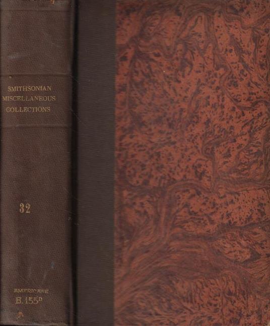 Smithsonian Miscellaneous Collections Vol. XXXII - copertina
