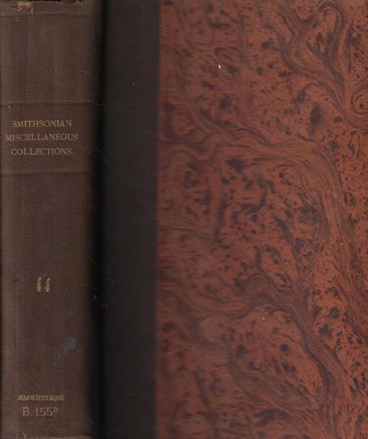 Smithsonian Miscellaneous Collections Vol. XLIV - copertina