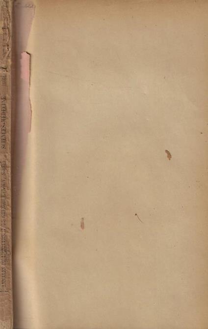 Annales de l'Université de Grenoble Tomo XII- section Sciences-Medecine - copertina