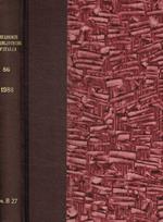Accademie e biblioteche d'italia. Anno LVI (39 nuova serie) 1988