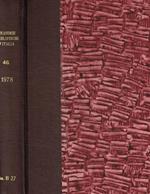 Accademie e biblioteche d'italia. Anno XLVI-(29 nuova serie), 1978