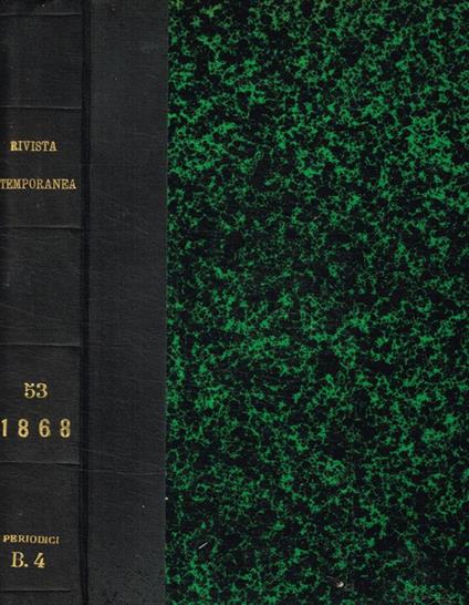 Rivista contemporanea nazionale italiana. Vol.LIII, anno XVI - copertina
