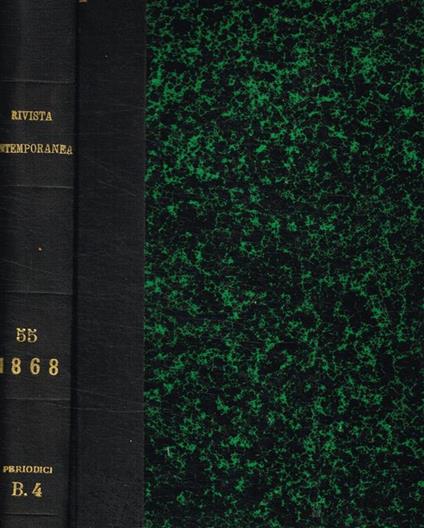Rivista contemporanea nazionale italiana. Vol.LV, anno XVI - copertina