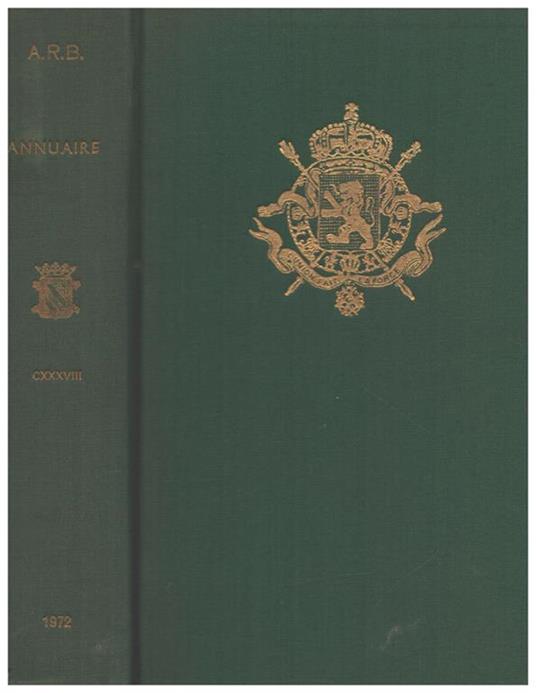 Annuarie 1972 - copertina