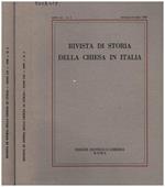 Rivista di Storia della Chiesa in Italia - Anno LII n. 1 e 2