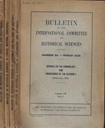 Bulletin of the International Committee of Historical Sciences N. 26 Part I-II-III-IV Anno 1935