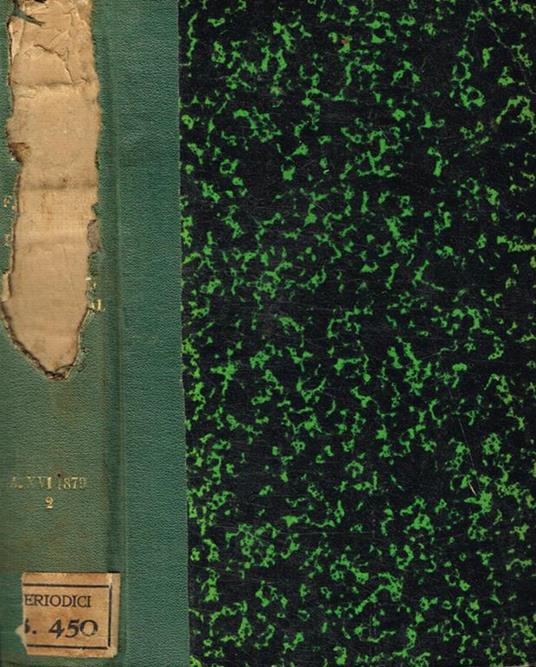 Annuario scientifico ed industriale. Anno sedicesimo, 1879, parte seconda - copertina