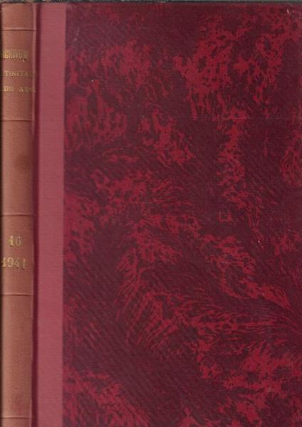 Archivum Latinitatis Medii Aevi Anno 1941 Tomo XVI - copertina
