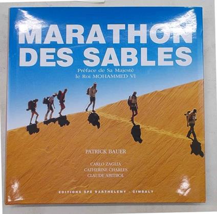 Marathon des Sables - Patrick Baert - copertina