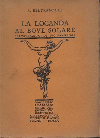 La Locanda Al Bove Solare - Antonio Beltramelli - copertina