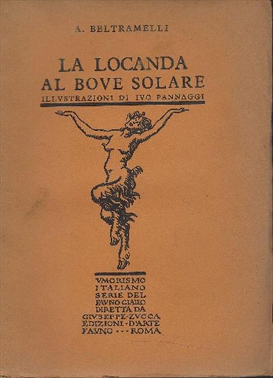 La Locanda Al Bove Solare - Antonio Beltramelli - copertina