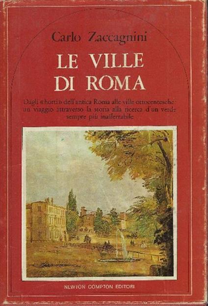 Le Ville Di Roma - Carlo Zaccagnini - copertina