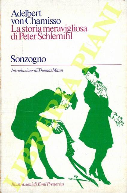 La storia meravigliosa di Peter Schlemihl - Adalbert von Chamisso - copertina