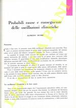 Cause probabili e conseguenze delle oscillazioni climatiche