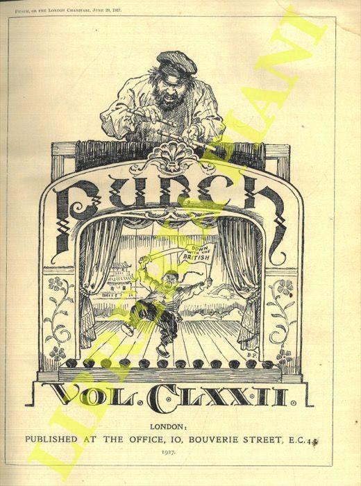 Punch or the London Charivari. 1927. Vol. 172 e 173 - copertina
