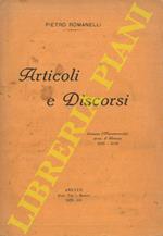 Articoli e discorsi