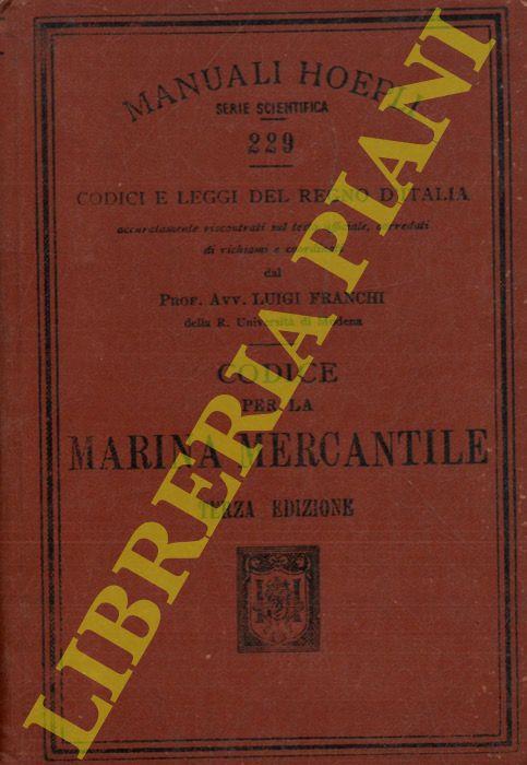 Codice per la marina mercantile. Nuova edizione