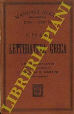 Letteratura greca. 18a edizione ampliata da D. Bassi ed E. Martini