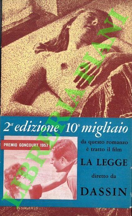 La legge. Romanzo - Roger Vailland - copertina