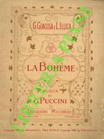 La Bohème (scene da La vie de Bohème di Henry Murger). 4 quadri. Musica di Giacomo Puccini