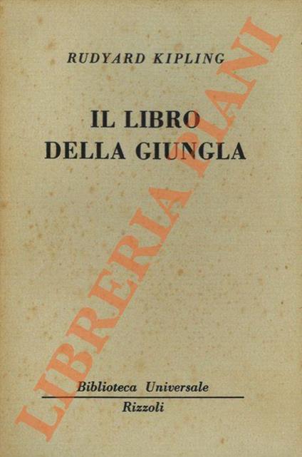Il libro della giungla - Rudyard Kipling - copertina