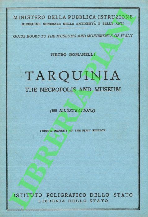 Tarquinia. The necropolis and museum - Pietro Romanelli - copertina