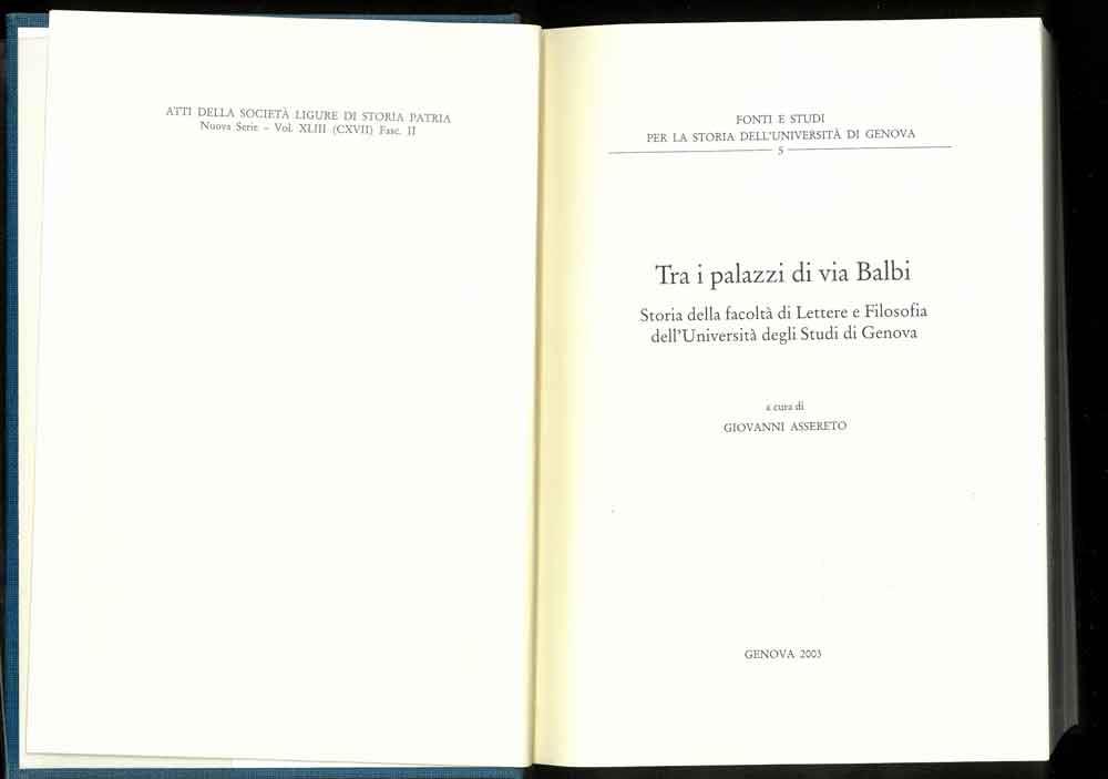 STUDIO BIBLIOGRAFICO ORFEO LIBRERIA ANTIQUARIA S.A.S.