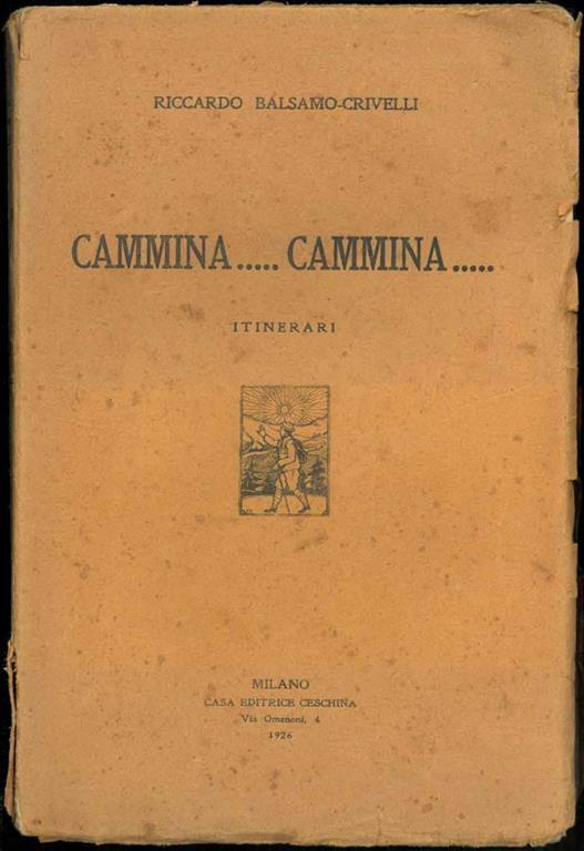 Cammina... Cammina... Itinerari - copertina